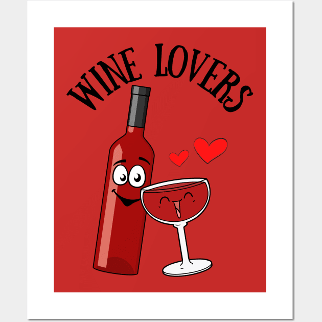 Wine Lovers Wall Art by Unique Treats Designs